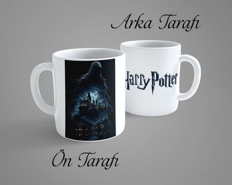 Harry Potter Ruh Emici Porselen Kupa Bardak