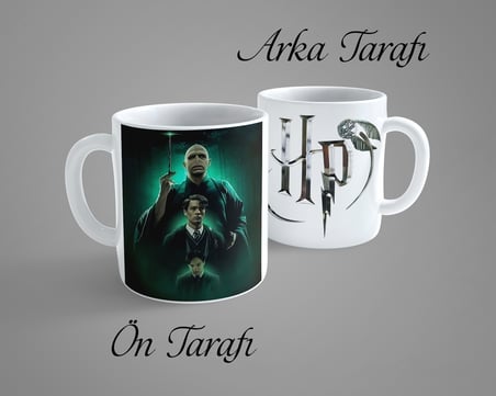 Harry Potter Voldemort Porselen Kupa Bardak