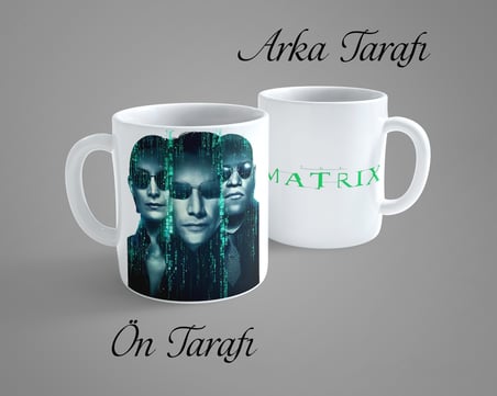 Matrix 3 Porselen Kupa Bardak