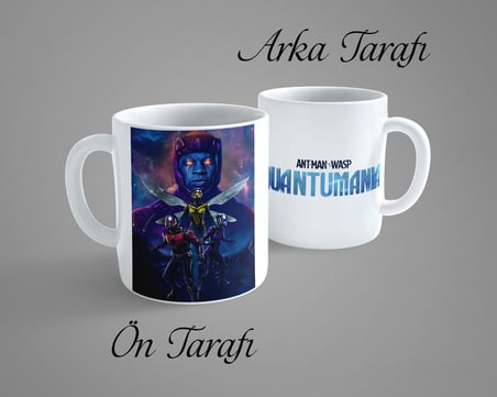 Ant Man And Wasp Quantumania 3 Porselen Kupa Bardak
