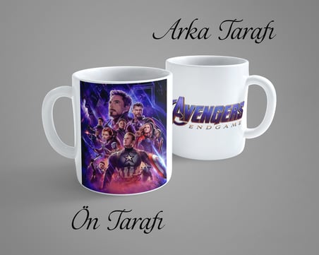Avengers Endgame Porselen Kupa Bardak