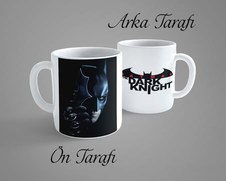 Batman Dark Knight 4 Porselen Kupa Bardak