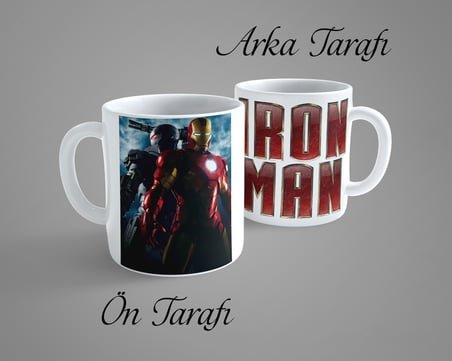 Iron Man 4 Porselen Kupa Bardak