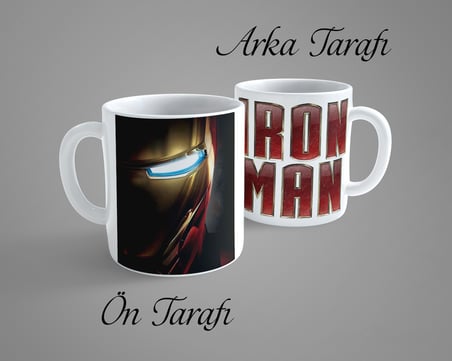 Iron Man 6 Porselen Kupa Bardak