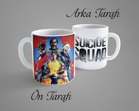 Suicide Squad İntihar Timi Porselen Kupa Bardak
