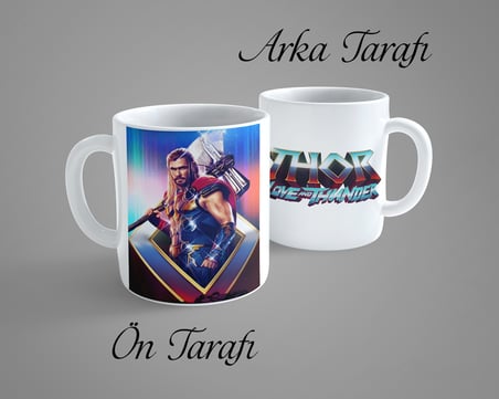 Thor Love And Thunder Thor Porselen Kupa Bardak