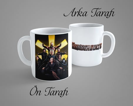 Thunderbolts 4 Porselen Kupa Bardak