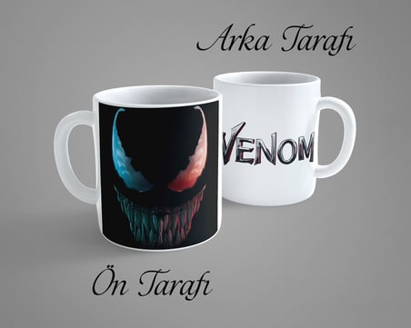 Venom 4 Porselen Kupa Bardak