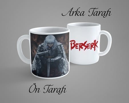 Berserk Griffith Porselen Kupa Bardak