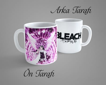Bleach Byakuya Kuchiki Porselen Kupa Bardak