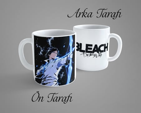 Bleach Uryü Ishida 2 Porselen Kupa Bardak