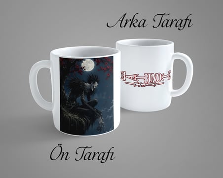 Death Note Ryuk 2 Porselen Kupa Bardak