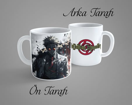 JuJuTsu Kaisen Kento Nanami 2 Porselen Kupa Bardak