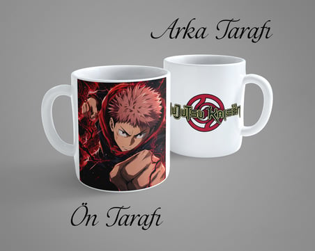 JuJuTsu Kaisen Yuji Itadori Porselen Kupa Bardak