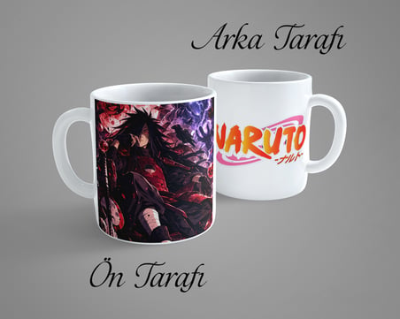 Naruto Madara Uchiha 2 Porselen Kupa Bardak