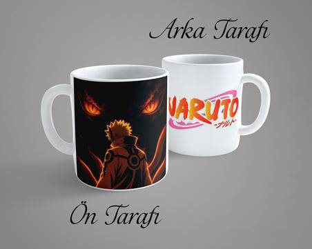 Naruto Uzumaki Porselen Kupa Bardak