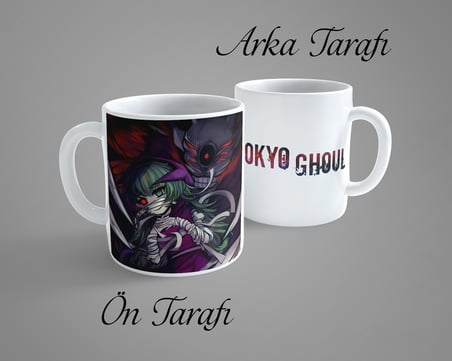 Tokyo Ghoul Eto Yoshimura 2 Porselen Kupa Bardak