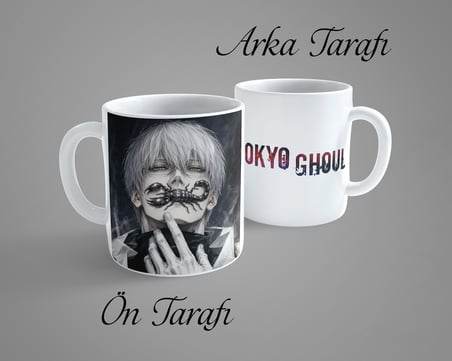 Tokyo Ghoul Ken Kaneki 4 Porselen Kupa Bardak