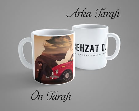 Behzat Ç. 5 Porselen Kupa Bardak