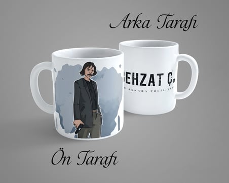 Behzat Ç. 6 Porselen Kupa Bardak