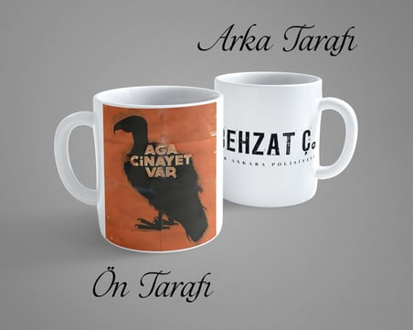 Behzat Ç. Aga Cinayet Var Porselen Kupa Bardak