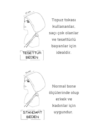 Standart Beden Panda Desenli Cerrahi Bone Doktor Hemşire Sağlıkçı Hastane Bonesi