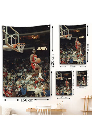 Michael Jordan Duvar Örtüsü-7965