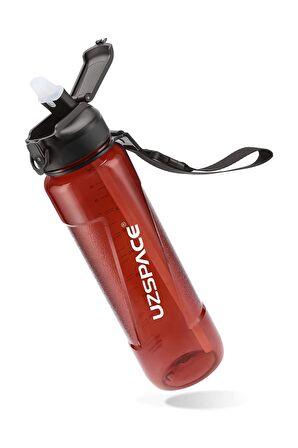 Uzspace FiftyFifty PİPETLİ 850ml Tritan Su Matarası 