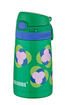 Shamobo 2Lİ SET Pipetli Çelik Termos 350ml -6 Saat Isı Yalıtımı-