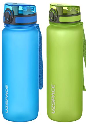 Uzspace 2'li Tritan Matara Seti 800 ml 14 Farklı Renk Seçeneği FiftyFifty