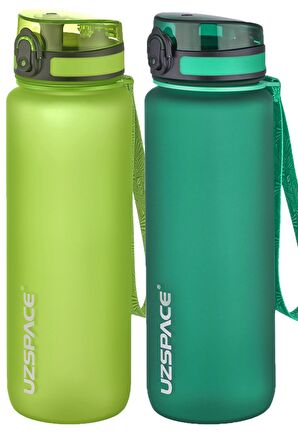 Uzspace 2'li Tritan Matara Seti 800 ml 14 Farklı Renk Seçeneği FiftyFifty