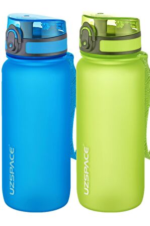 Uzspace 2'li Tritan Matara Seti 650 ml 14 Farklı Renk Seçeneği FiftyFifty