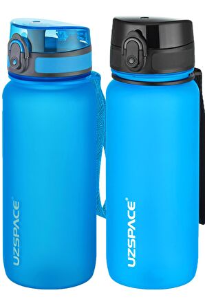 Uzspace 2'li Tritan Matara Seti 650 ml 14 Farklı Renk Seçeneği FiftyFifty