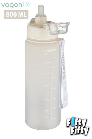 Vagonlife 800 ml Figürlü Su Matarası Çift Kullanım Pipetli Ve Rahat İçim Sticker Hediyeli-FFVGN-2352NEW800
