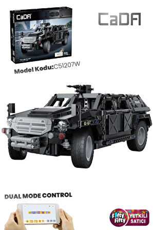 Cada Fierce Warrior SUV -C51207W (561 Parça) Profesyonel Oyuncak Yapım Seti -FFCADA-C5120