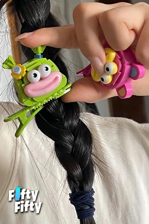 4'lü Saç Toka Seti Önce Birleştir,Sonra Tak (2 Paket 4 Adet Gönderilir) Yapı Toka Seti FF