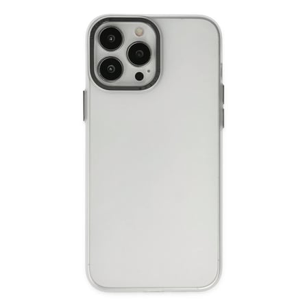 Apple iPhone 14 Pro Kılıf Modos Metal Kapak - Şeffaf