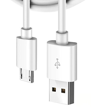 Micro USB Uçlu Eski Tip Micro USB Girişli Hızlı Şarj Aleti Cihazı Kablo Samsung Uyumlu