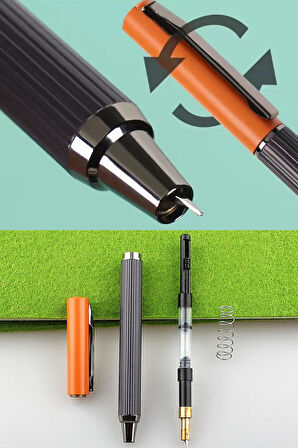 VIP Dolma Kalem - Geri Çekilebilir + 1 Adet Kartuş Hediyeli