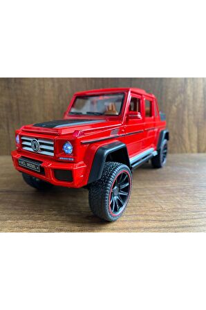 MERCEDES JİP OYUNCAK MERCEDES SAFARİ ARABASI ÜSTÜ AÇIK ARABA KAPILARI AÇILIR MERCEDES G63 KIRMIZI