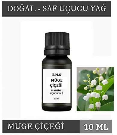 MÜGE ÇİÇEĞİ Uçucu Yağ Buhurdanlık Esansı Oda Kokusu DİFÜZÖR Uçucu Esansiyel Yağ Buhur Yağı 10 ML.