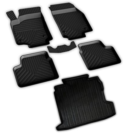 Opel Astra H Sedan Ferrous 4D Paspas ve 3D Bagaj Havuzu 2007 2010