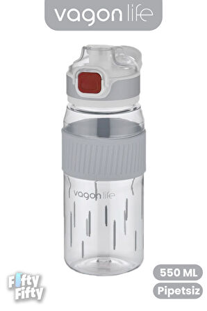 550 ML Rahat İçim (Pipetsiz) Taşıma Kulplu Çocuk Su Matarası -VGN3001ML550