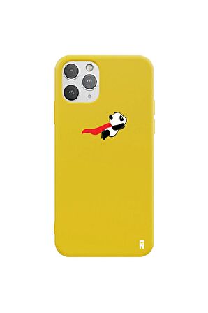 iPhone 11 Pro Max Silikon Urban Grafiti Yazılı Tarz Style Kırmızı Renkli Telefon Kılıfı