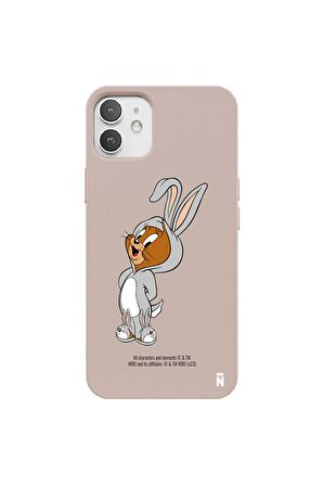 iPhone 12 Mini Silikon Özel Tasarım Dalmaçya Benekli Tasarım Kırmızı Renkli Telefon Kılıfı