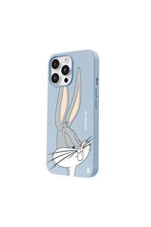 Iphone 14 Pro Max Özel Tasarım Yazılı Visual Love Sanal Aşk Lila Renkli Silikon Telefon Kılıfı