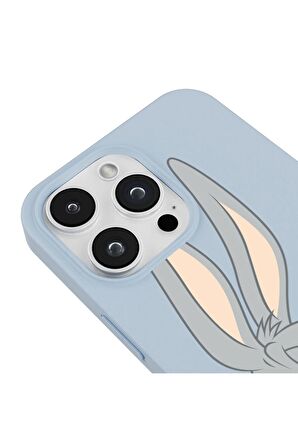Iphone 14 Pro Max Özel Tasarım Yazılı Visual Love Sanal Aşk Lila Renkli Silikon Telefon Kılıfı