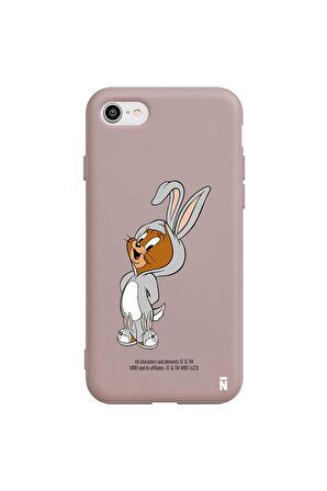 iPhone SE 2020-7-8 Silikon Özel Tasarım Nazar Evil Eyes Üçgen Gözler Yeşil Renkli Telefon Kılıfı