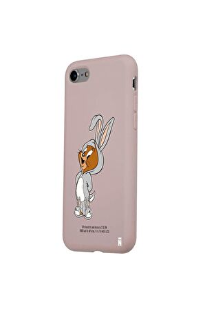 iPhone SE 2020-7-8 Silikon Özel Tasarım Nazar Evil Eyes Üçgen Gözler Yeşil Renkli Telefon Kılıfı