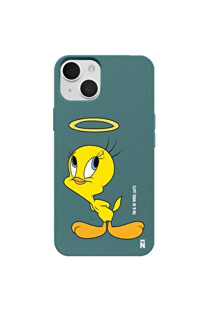 iPhone 15 Silikon Bugs Bunny Kostümlü Jerry Sevimli Siyah Silikon Telefon Kılıfı
